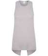 TL507 Tombo Ladies Open Back Vest Light Grey colour image